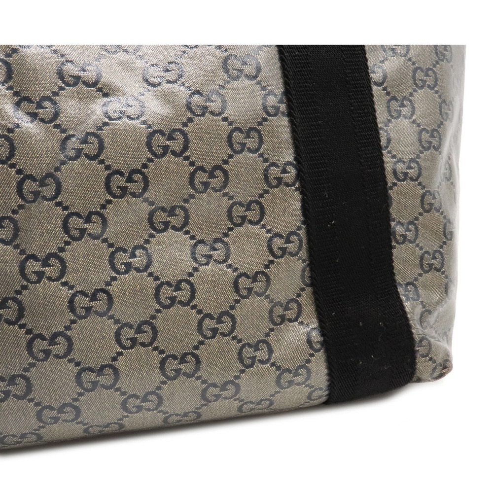 Gucci GG Crystal Tote Bag Gray Black - Picture 7 of 8
